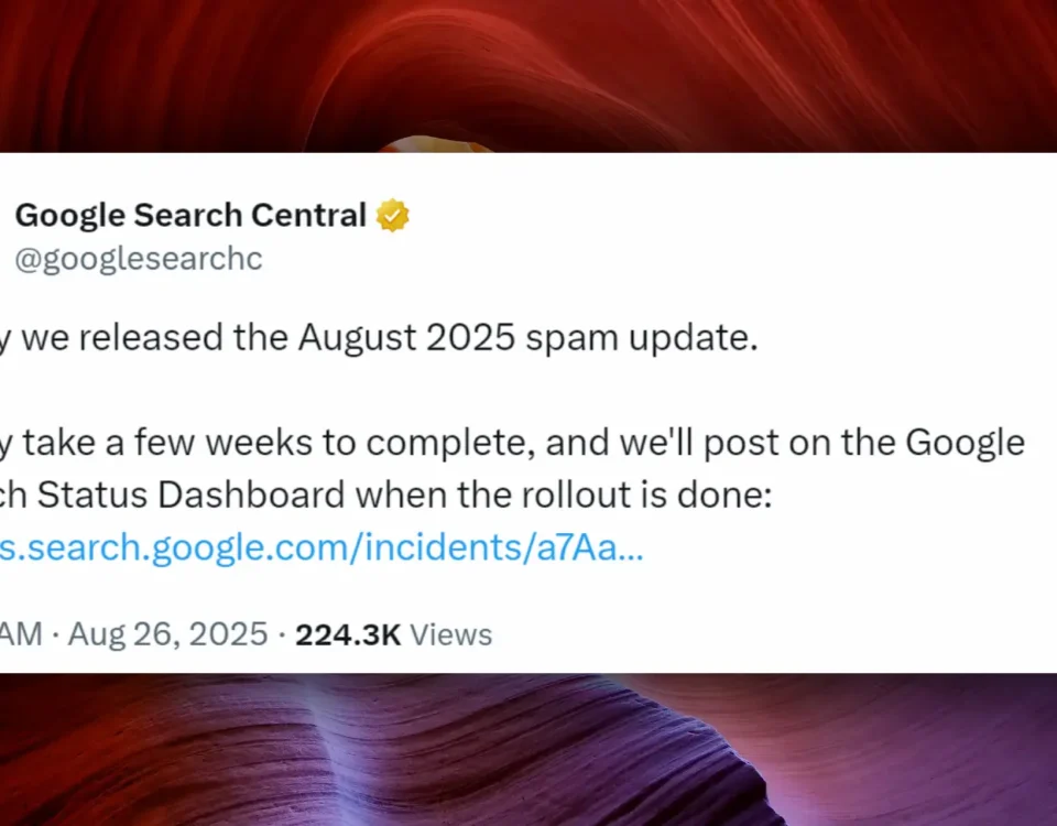 Google Spam Update August 2025