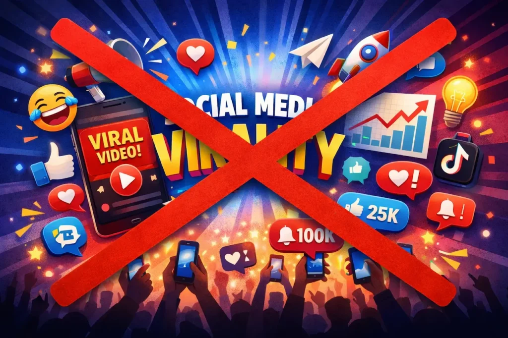 Social Media Virality is Bad